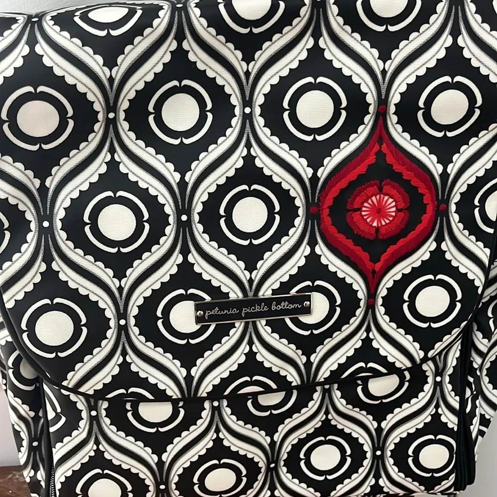 Petunia Pickle Bottom Evening in Islington Boxy Backpack/Diaper Bag,NWT